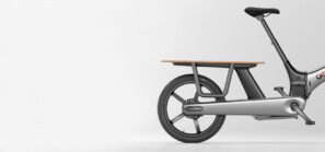 Área de carga trasera de la Gocycle CXi