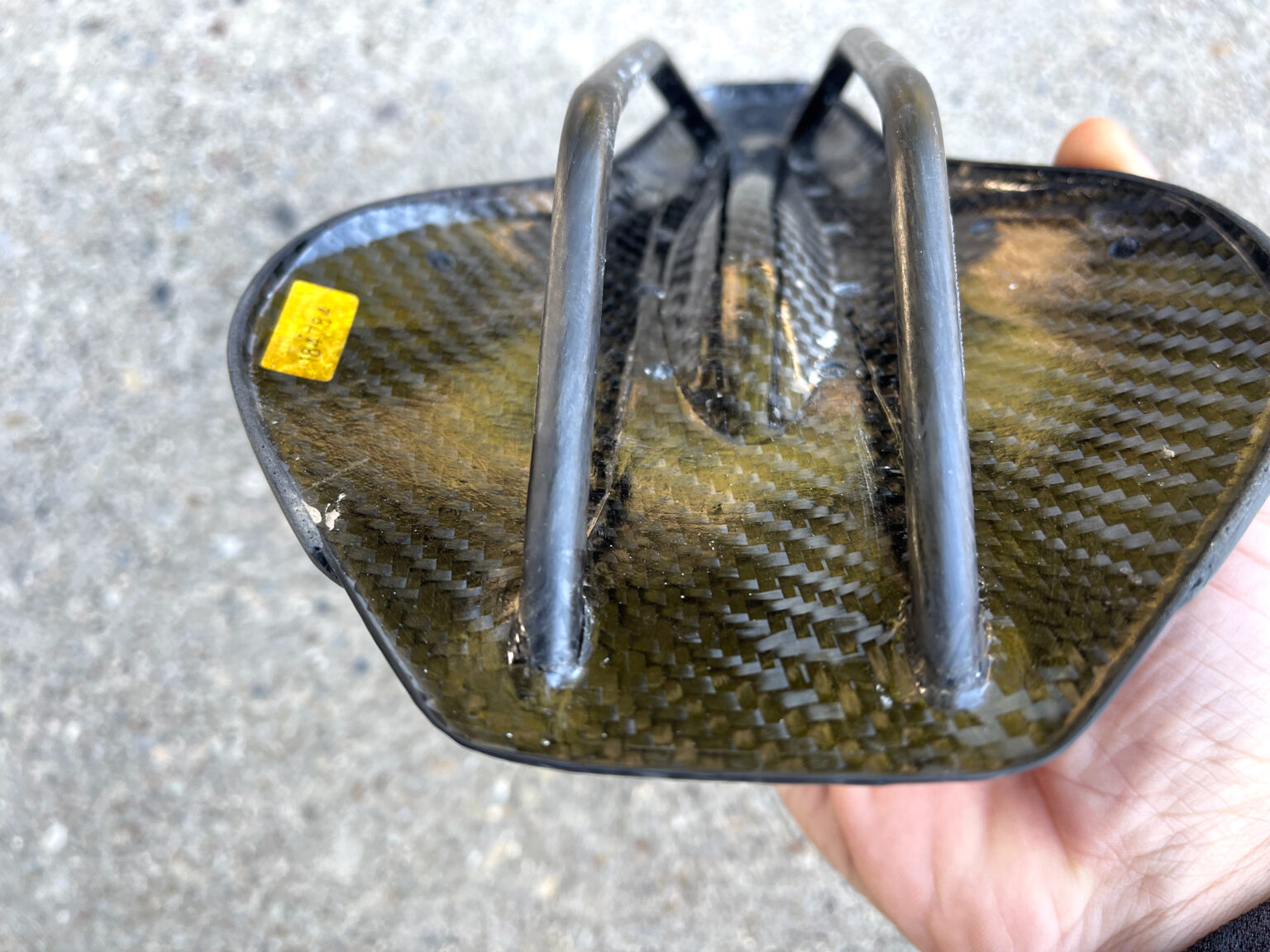 WOVE Mags Saddle Número de detalles de la revisión atrás