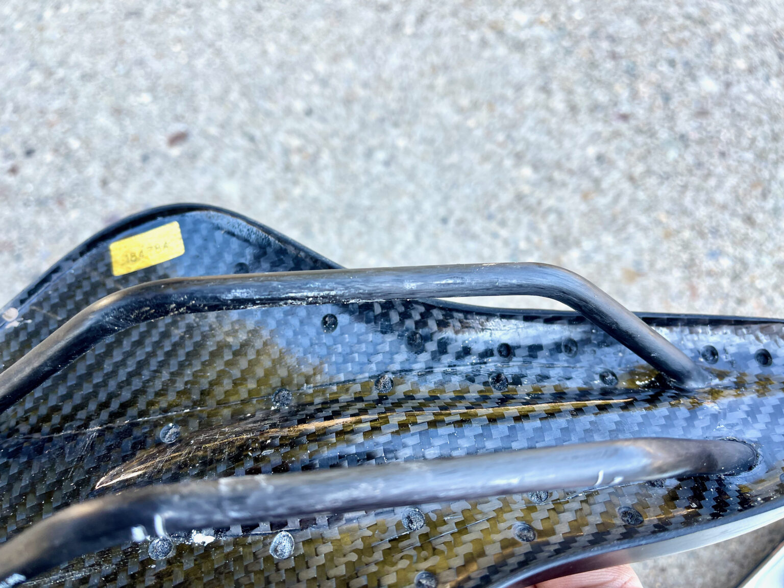 WOVE Mags Saddle Revisión detalle rieles numéricos